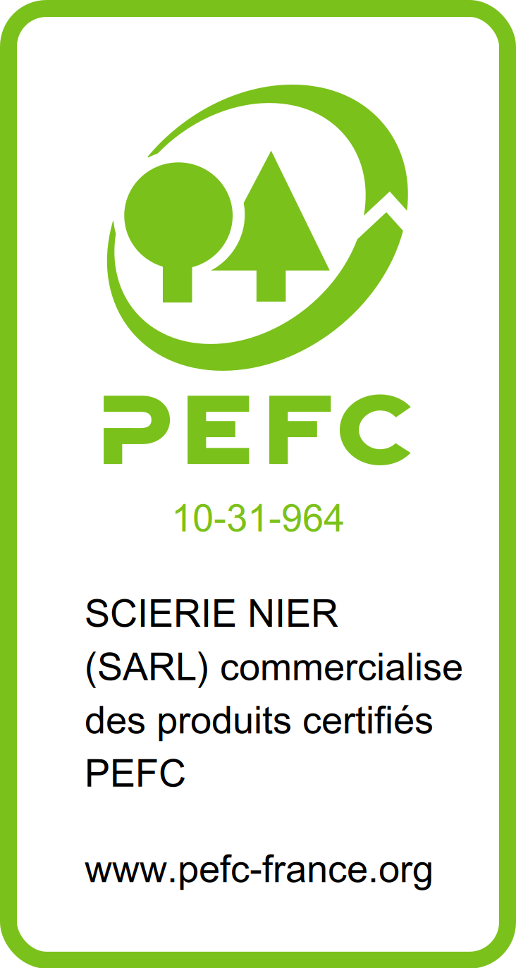 PEFC : Scierie Nier est une entreprise spécialisée dans la découpe de bois résineux à Varces-Allières-et-Risset.
