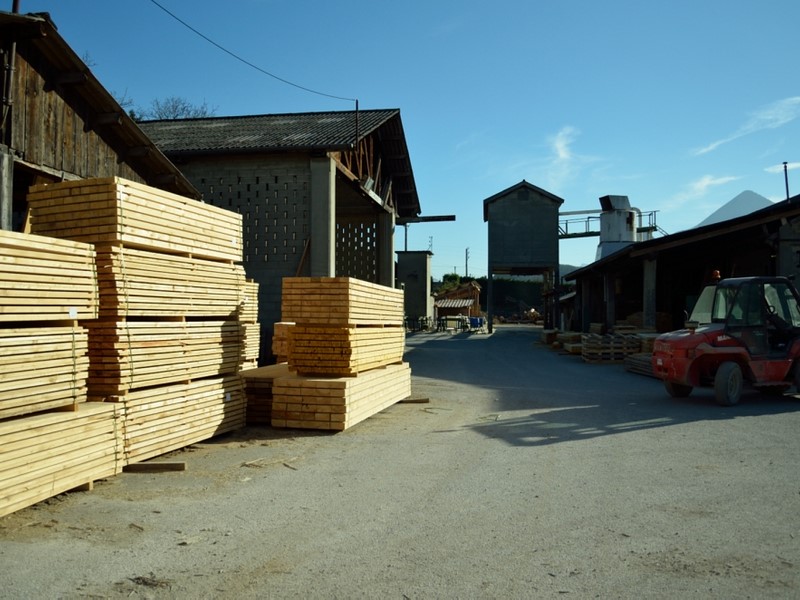 Scierie Nier : séchage bois Isère - scierie Domène