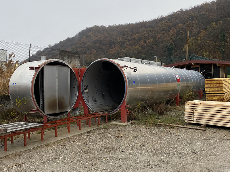 Scierie Nier : découpe de bois de charpente Isère - fabrication d'élément chalet Voiron